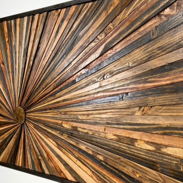 Geometric Wood Wall Art