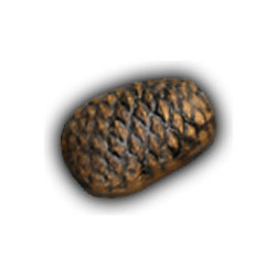 1.5" Pine Cone - Tile