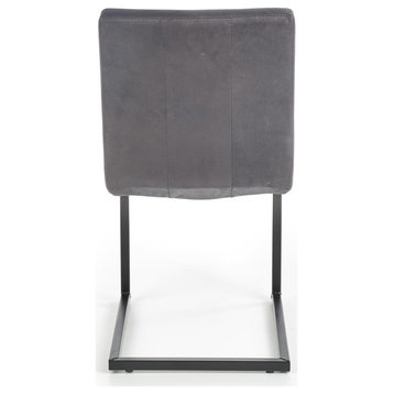 CORINNA Dining Chairs, set of 2 ,Grey