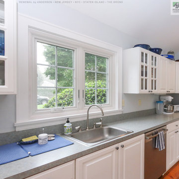 Double Casement Window in Superb Kitchen - Renewal by Andersen NJ / NYC