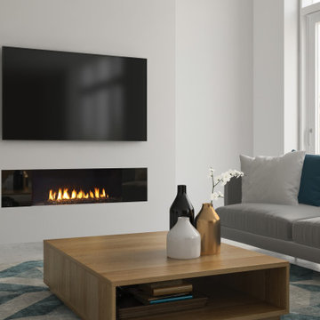 City Series - New York View 40" Gas Fireplace