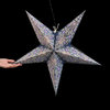 Kalea Blue Star Shaped Lantern