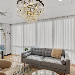 Curtains and Blinds for city office - Curtains