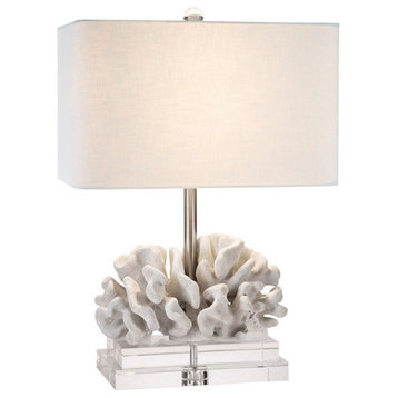 Elkhorn Coral Table Lamp, 22"H