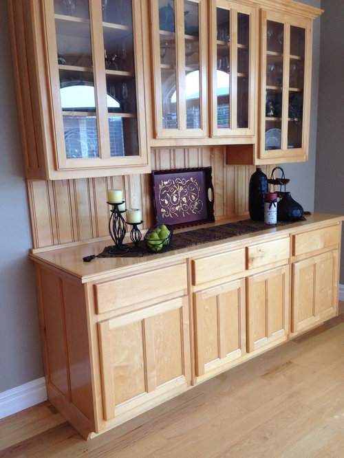 Re-staining kitchen floor and cabinets