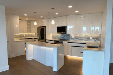 Minimalist kitchen photo in Other