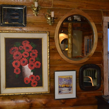 Craftsman Style Log Home