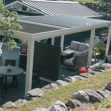 Good Residence - Plymouth, MI: StruXure Louvered Pergola & MagnaTrack Screens