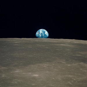 Space NASA Apollo 17 Lunar Rover Vehicle Moon Photo Large Wall Art Print 18X24