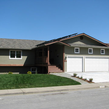 Sunny Belmont Rebuild with a View and a Deep Energy Retrofit