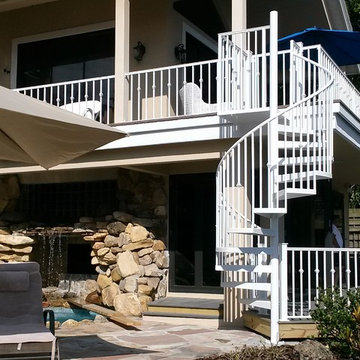 Wideberg 5' Aluminum Spiral Stairs-Sarasota