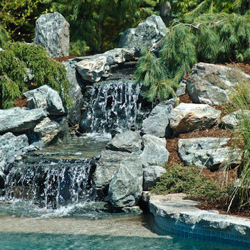 Landscape, Pools, and Waterfalls