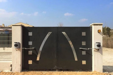 Idée de décoration pour un jardin minimaliste.
