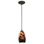 Access Lighting - Champagne 1 Light Pendant in Oil Rubbed Bronze - This 1 light Pendant from the Champagne collection by Access will enhance your home with a perfect mix of form and function. The features include a Oil Rubbed Bronze finish applied by experts.
