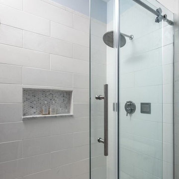Simple Bathroom Renovation with Walk-in Shower