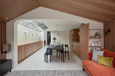 Inspiration for a contemporary kitchen in London.