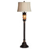 Pacific Coast Pine Cone Glow 2-Light Floor Lamp, Dark Bronze
