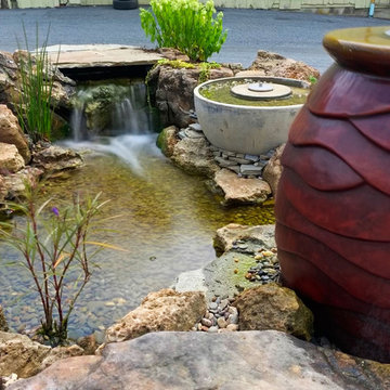 Fountain and Waterfall Installation