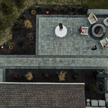 Wood Burning Stone Veneer Fire Pit