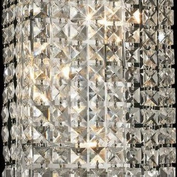 Gorgeous Elegant Lighting Maxim 4 Light Sconce with Chrome finish - Lighting
