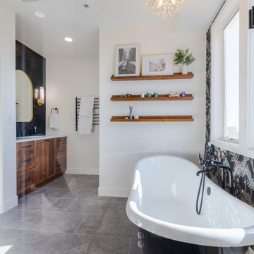 Master Bathroom with Steam Shower