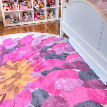 Playful Girl's Pink Bedroom