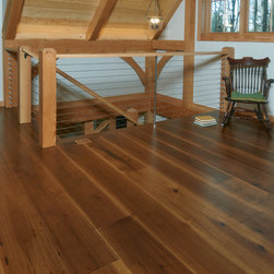 North Virginia Timber Frame Home - Hardwood Flooring