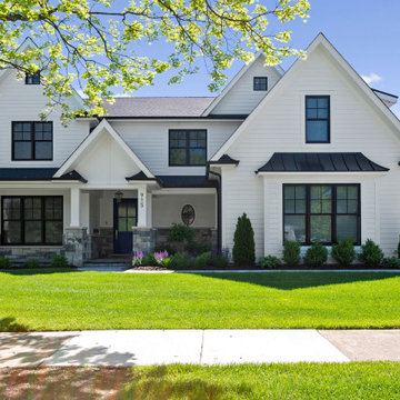 Front View of Custom Home