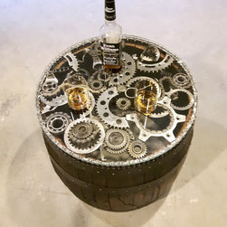 Whiskey barrel table - Coffee Tables