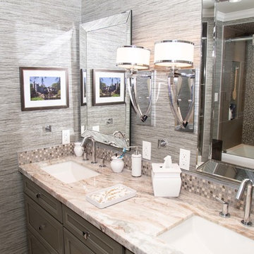 Memorial Residence Upstairs Guest Bathroom