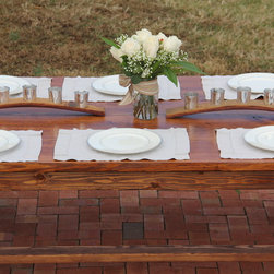 Pine Farmhouse Table - Dining Tables