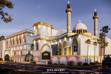 Mosque Elvation Design at Erode.