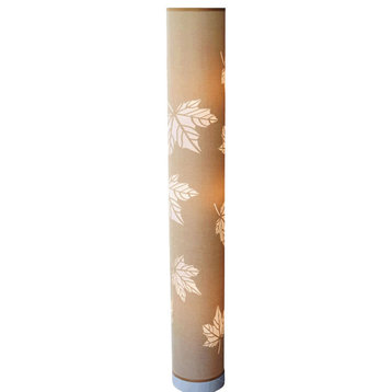 Fabric Cylinder 3-Light Handmade Floor Lamp