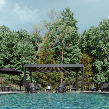 Masciulli Residence - Northville, MI: StruXure Louvered Pergola