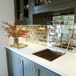 Reflections Glass Mirror Beveled Back Splash Wall Tile - Anaheim, CA - Wall And Floor Tile