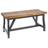 INK+IVY Lancaster Dining Bench With Amber Finish FPF20-0313
