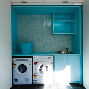 アデレードのコンテンポラリースタイルのおしゃれなランドリールームの写真