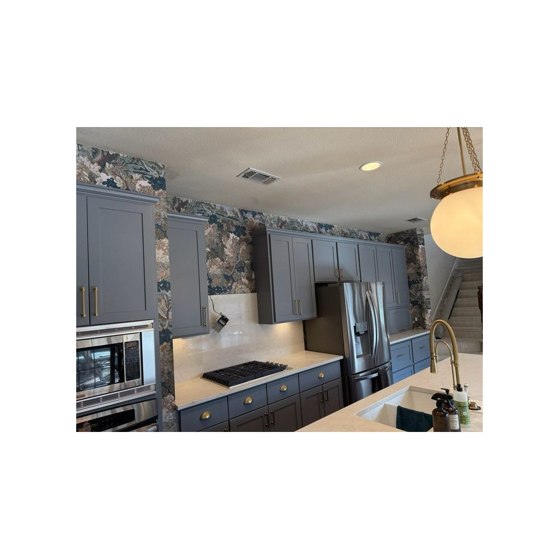Kitchen wallpaper installation Flower Mound, TX