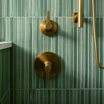 Oakley Bathroom: A Modern Green Refresh