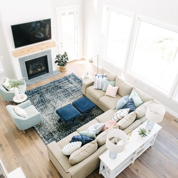 Mountain Hill Home-- Family Room