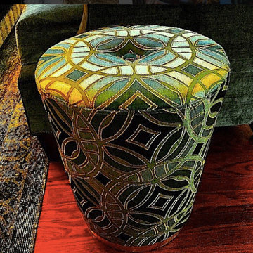 Brilliant Color in a Transitional Home