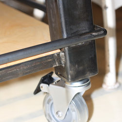 Custom Handcrafted Kitchen Island - Kitchen Islands And Kitchen Carts