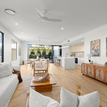 Flooded with natural light