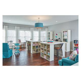 HOME OFFICE/CRAFT ROOM - Traditional - Home Office - Baltimore - by ...