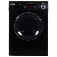 Conserv  All-in-one New Version Compact Convertible Combo Washer Dryer in, Black