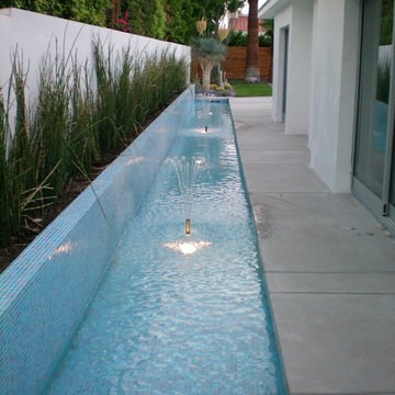 Palm Springs water feature