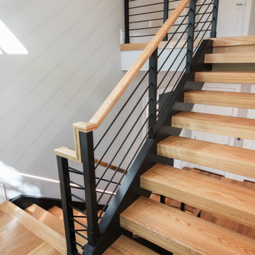 Project #73 | Bold Modern Staircase with Integrated Lighting
