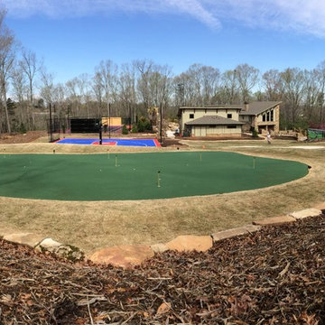 Watching a Sports Enthusiast's Backyard Come to Life in Greenville, SC!