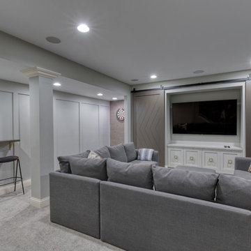 Garyson Woods Basement + Bar Project