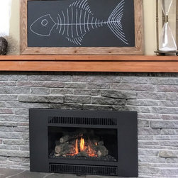 Newly Installed FireplaceX Gas Insert - Indoor Fireplaces